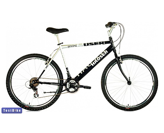 Hauser Grizzly 2011, Fekete - ezüst (Férfi) mtb