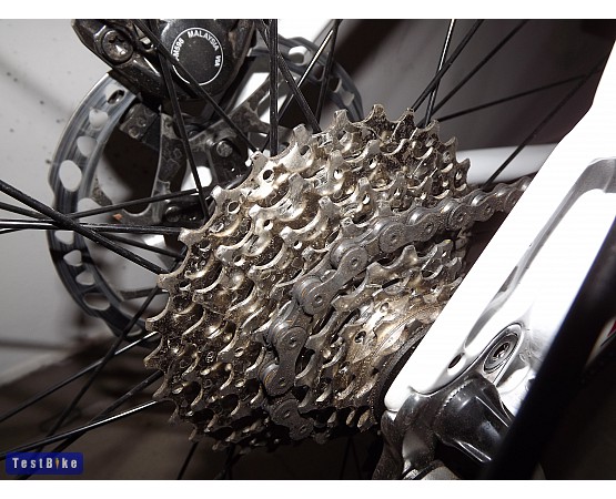 Shimano Deore 2011, vogron képe fogaskoszorú