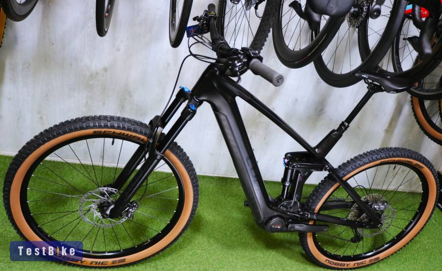  09.16ig 1,12M! Cube Stereo Carbon Bosch CX 750 Fox XT 34Kmh