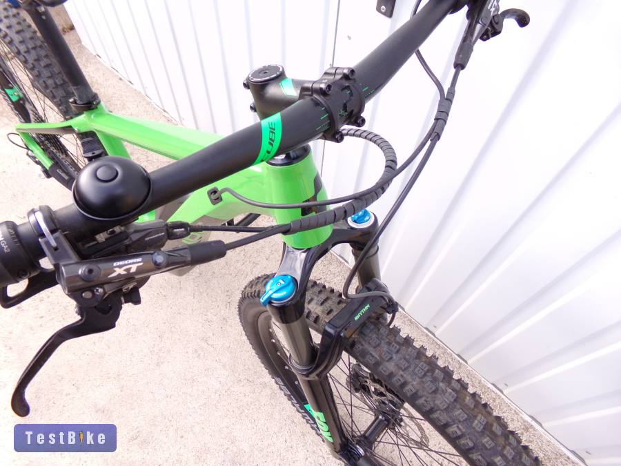  29" Cube Reaction Hybrid SLT 500 ebike Bosch CX motor, Fox34, 1