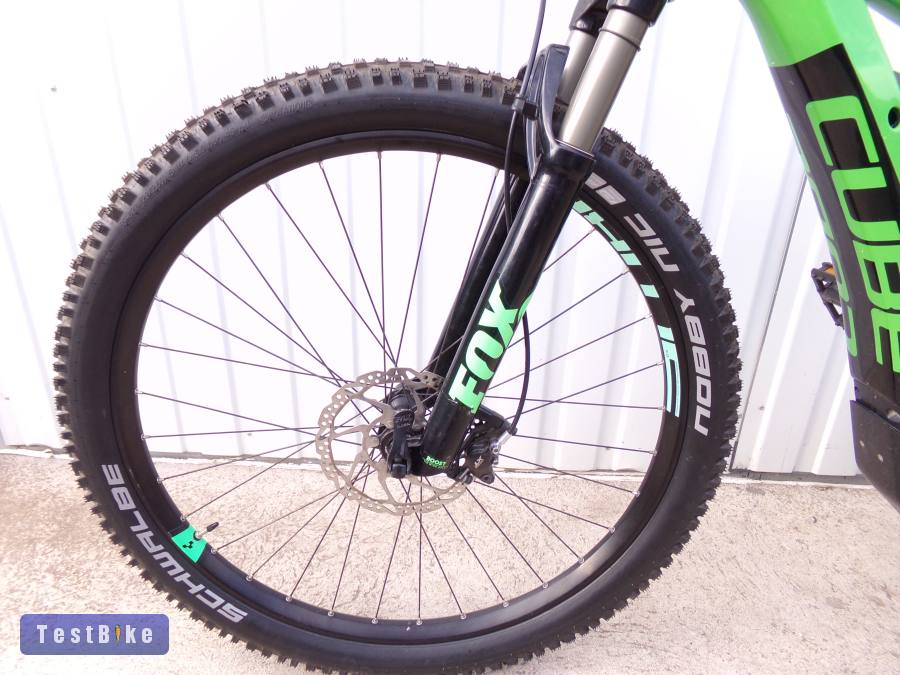  29" Cube Reaction Hybrid SLT 500 ebike Bosch CX motor, Fox34, 1