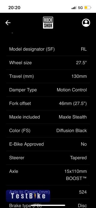  Rock Shox Recon 2019