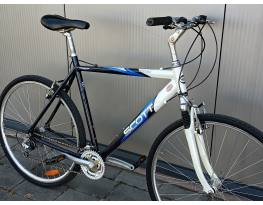 Scott Cross Trekking XL kerĂ©kpĂĄr jĂł ĂĄllapot, ĂșjszerƱ gumik