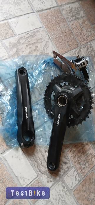  Shimano Altus hajtómű és átdobó