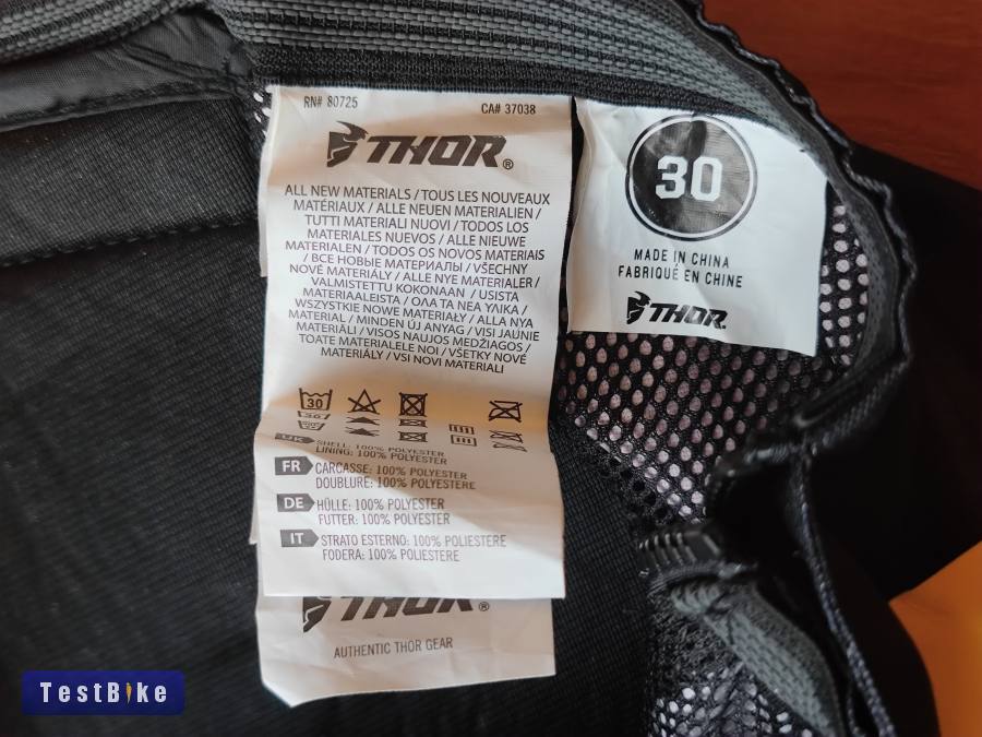  Thor Sector Minimal Black nadrág méret:30 DH/Enduro