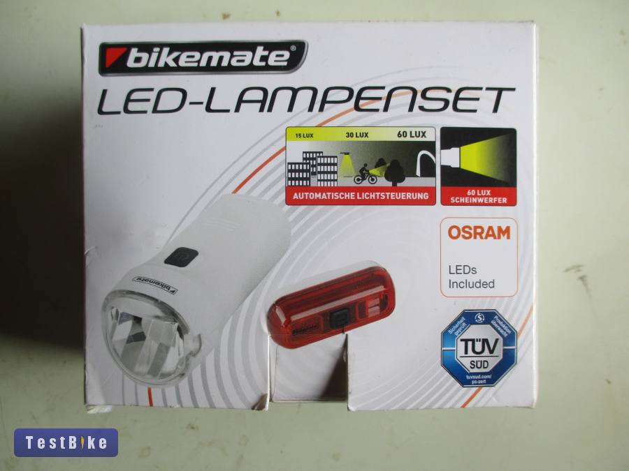 Új LED-es kerékpár lámpa szett