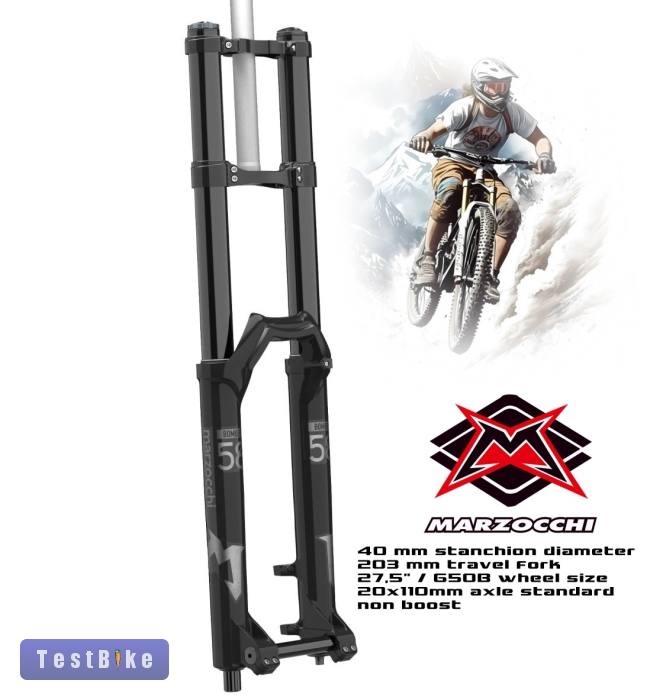 Új Marzocchi 58 DH 27.5" teleszkóp