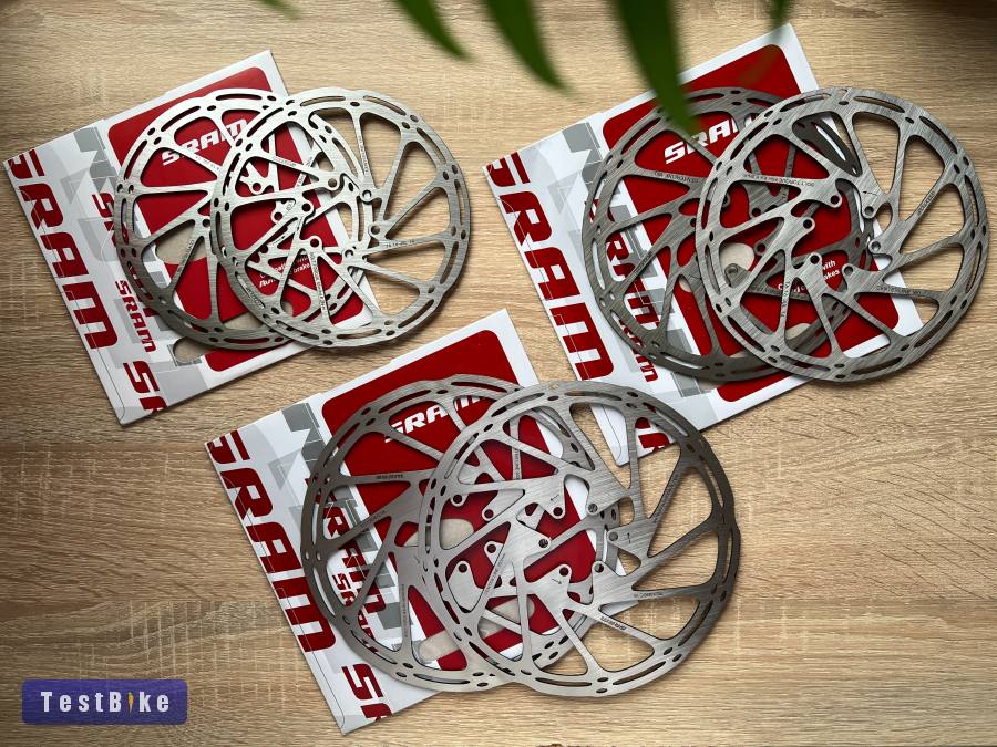  Új Sram csavaros tárcsa szettek 160 / 180 / 203 mm