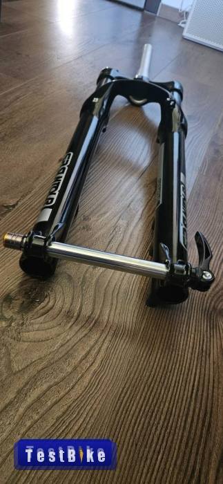  Újszerű SR Suntour XCR32, 29er,120mm,Tapered vágatlan nyak