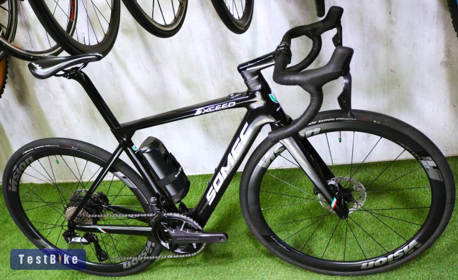 05.20ig 1,49M! Csúcs SOMEC CARBON eROAD Di2 2x12 42Nm 500Wh!