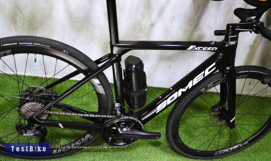 05.28ig 1,38M! Csúcs Somec Carbon eRoad Di2 2x12 42Nm 500Wh!