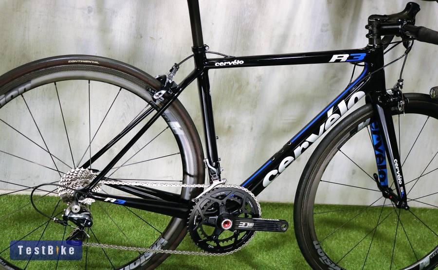 06.08ig 449e! 52/53 Csúcs Cervélo R3 Carbon Dura Ace 2x11