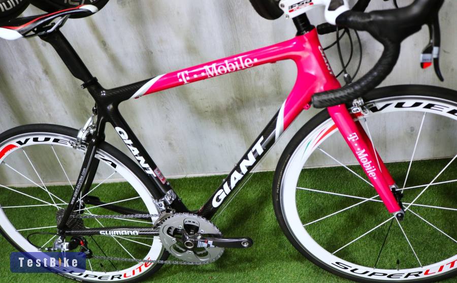 08.17ig 439e! Csúcs Giant TCR ADV Carbon Limited T-Mobile 56