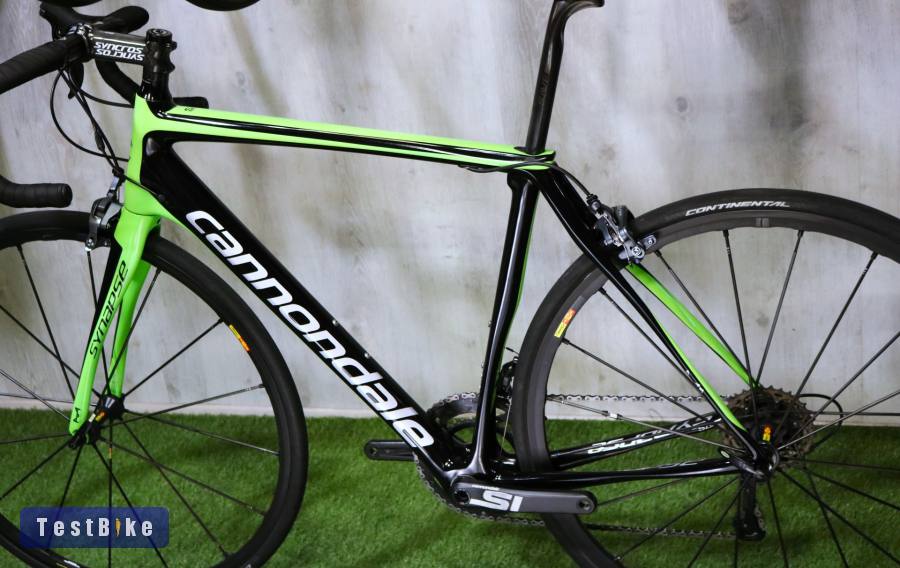 07.08ig 399e! Komfortos 54/M Cannondale Synapse HM Carbon 