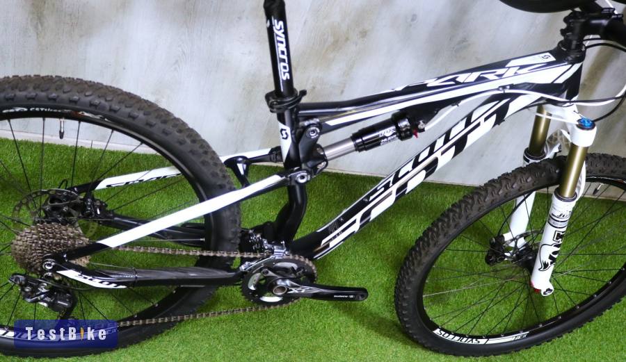 08.09ig 379e! Kisebb S-es Scott Spark Fully FOX TwinLock XT