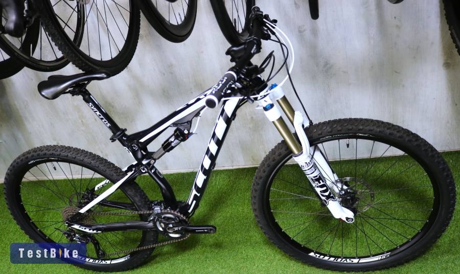 08.09ig 379e! Kisebb S-es Scott Spark Fully FOX TwinLock XT