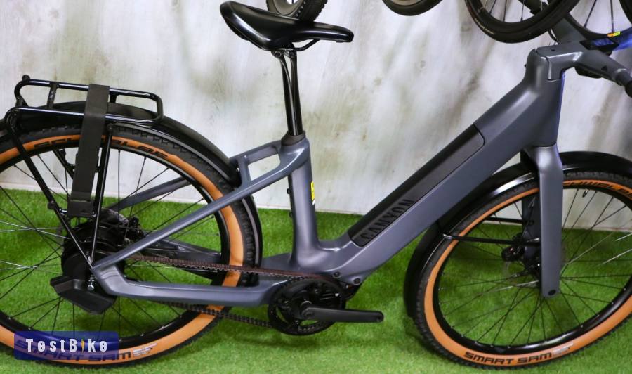 08.09ig 855e! Új Canyon Carbon Bosch Cx Di2 szíjas automata