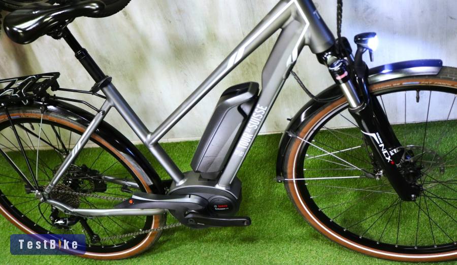 08.09ig 379e! Újszerű S-46 svájci TDS Trapeze Bosch 500Wh