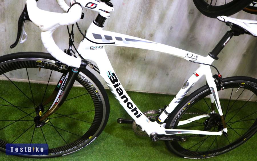 08.16ig 399e! Újszerű Bianchi Carbon RC Campa Carbon Cosmic
