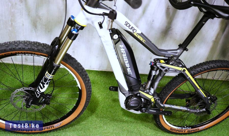 08.16ig 559e! Újszerű M top Haibike e-Fully Full Fox Air XT