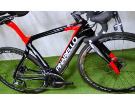08.12ig 865e! Gyönyörű 52s Pinarello Nytro Carbon Disc Fazua
