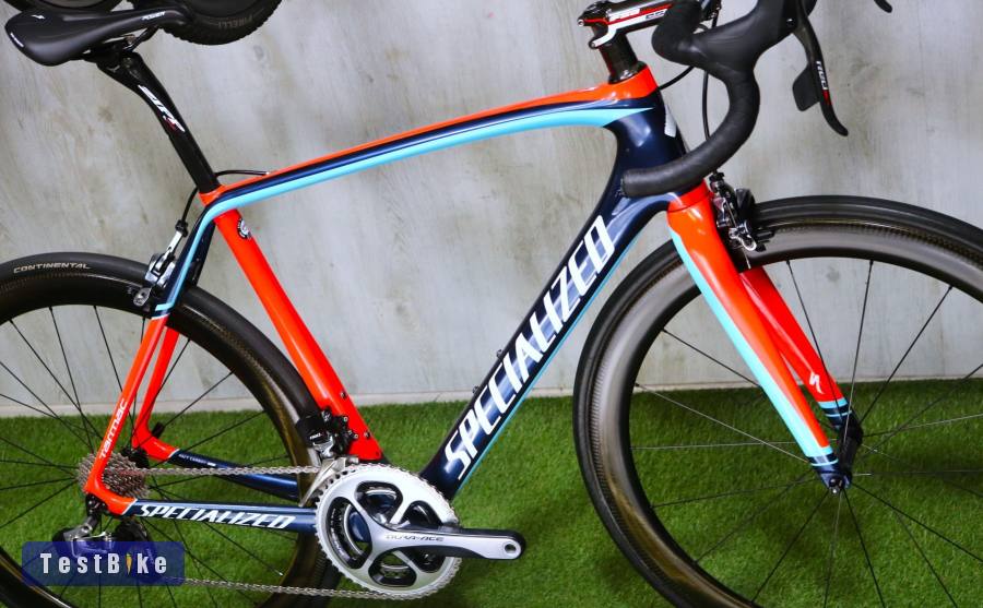 08.16ig 689e! Csúcs Specialized Tarmac Carbon Red eTap Dura