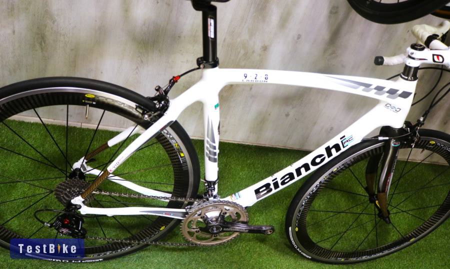 08.25ig 399e! Újszerű Bianchi Carbon RC Campa Carbon Cosmic