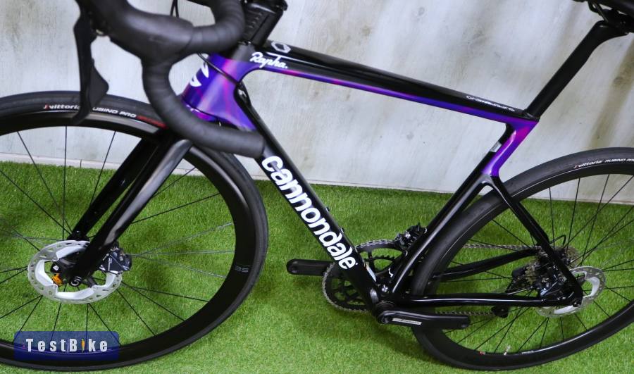 09.02ig 1,14M! Csúcs CANNONDALE SUPERSIX EVO DISC RAPHA TEAM
