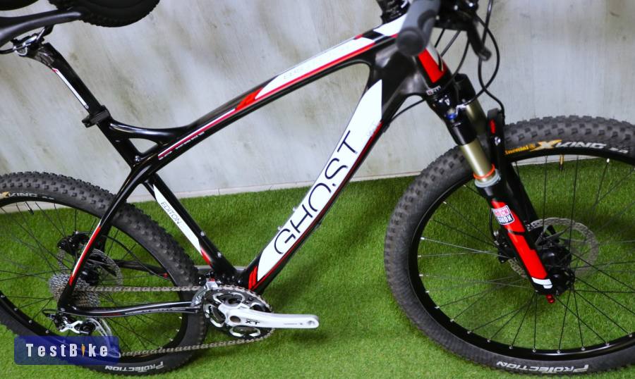 09.16ig 299e! Újszerű GHOST HTX Carbon XT 3x10 RS Reba Dual Air