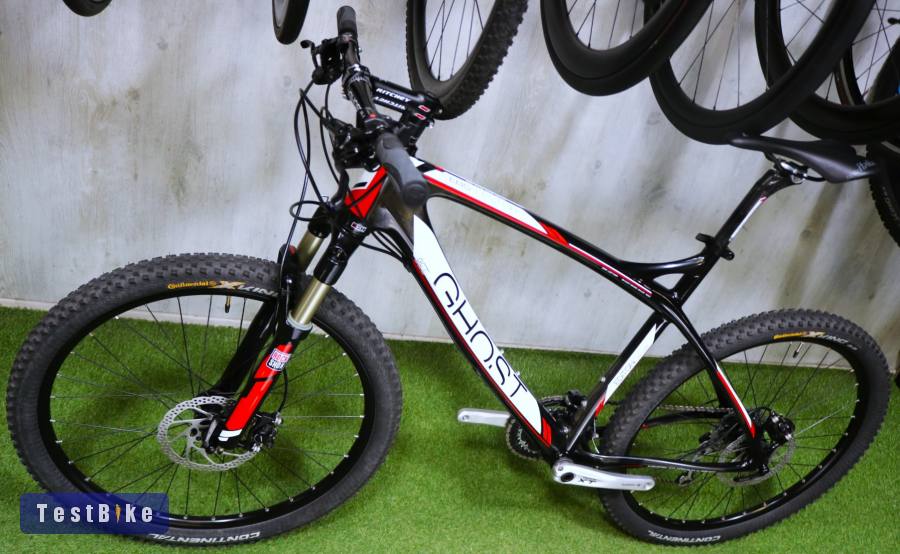 09.16ig 299e! Újszerű GHOST HTX Carbon XT 3x10 RS Reba Dual Air