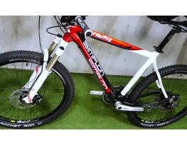 09.23ig 285e! Újszerű L Simplon Gravity Carbon Full XT Reba Air