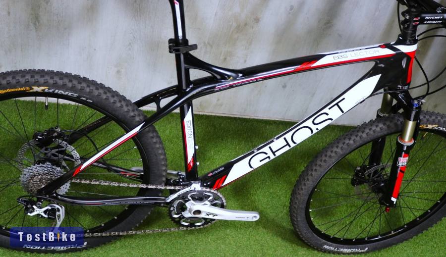 09.27ig 299e! Újszerű GHOST HTX Carbon XT 3x10 RS Reba Dual Air