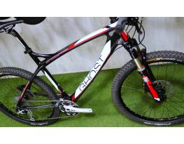 09.27ig 299e! Újszerű GHOST HTX Carbon XT 3x10 RS Reba Dual Air