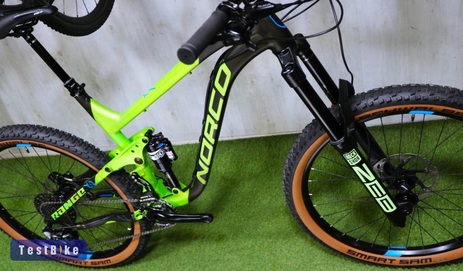 09.30ig 680e! Újszerű top L-es Norco Range RS ZEB 170 / RC3 GX1