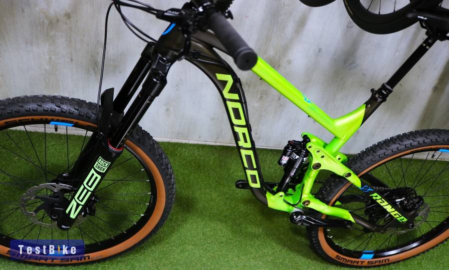 09.30ig 680e! Újszerű top L-es Norco Range RS ZEB 170 / RC3 GX1