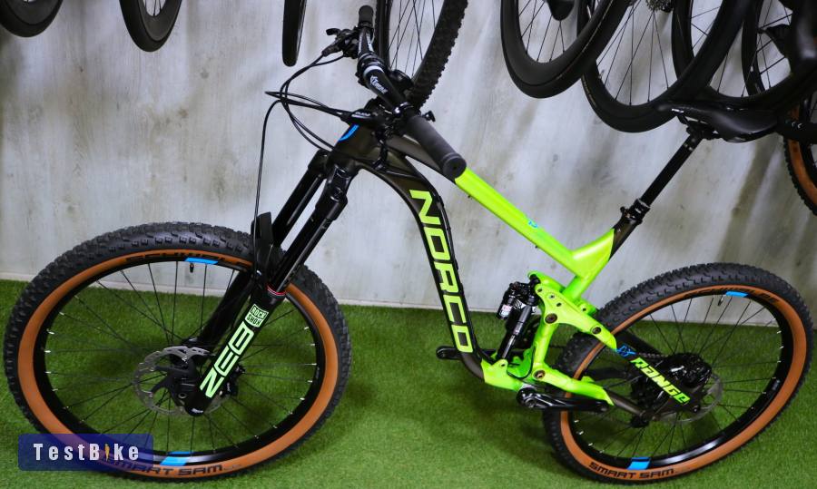 09.30ig 680e! Újszerű top L-es Norco Range RS ZEB 170 / RC3 GX1