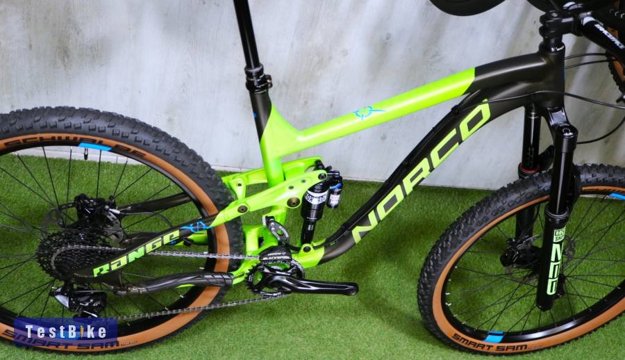 09.30ig 680e! Újszerű top L-es Norco Range RS ZEB 170 / RC3 GX1