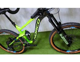 09.30ig 680e! Újszerű top L-es Norco Range RS ZEB 170 / RC3 GX1