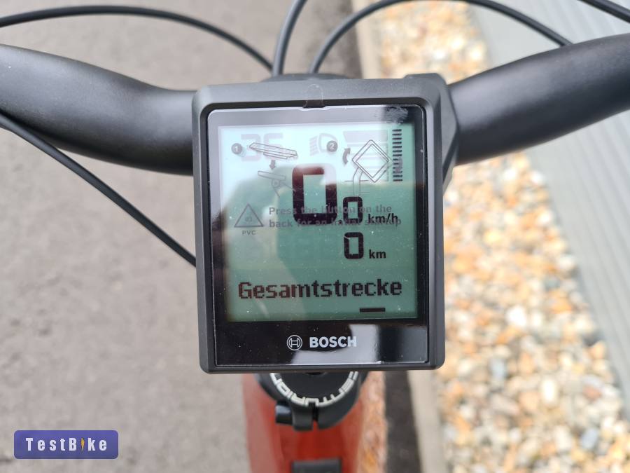 0km Centurion női ebike 150kg smart bosch cx 85Nm