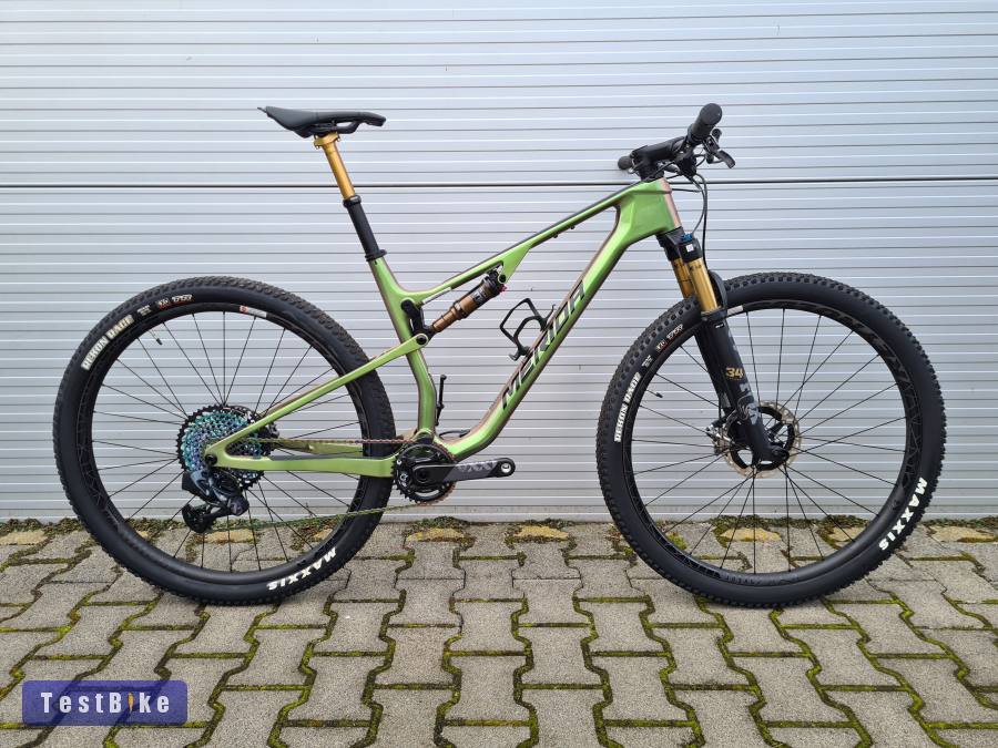 0km csúcs Merida Ninety-Six RC 10k fox kashima xx1 carbon L
