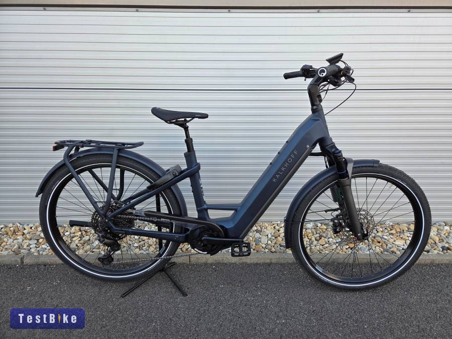 0km Kalkhoff csúcskategóriás trekking ebike bosch cx 750 ABS