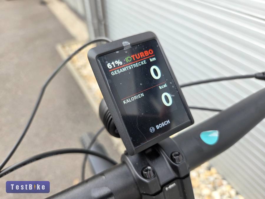 0km Kalkhoff csúcskategóriás trekking ebike bosch cx 750 ABS