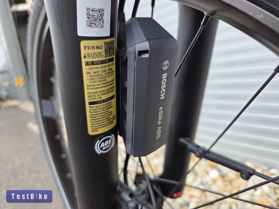 0km Kalkhoff csúcskategóriás trekking ebike bosch cx 750 ABS