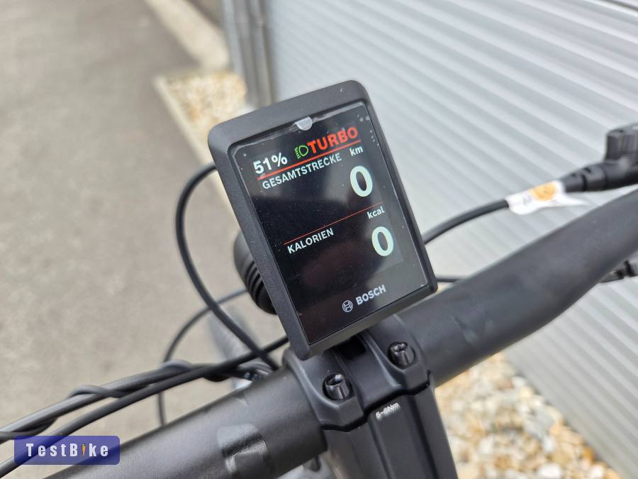 0km Kalkhoff csúcskategóriás trekking ebike bosch cx 750 ABS