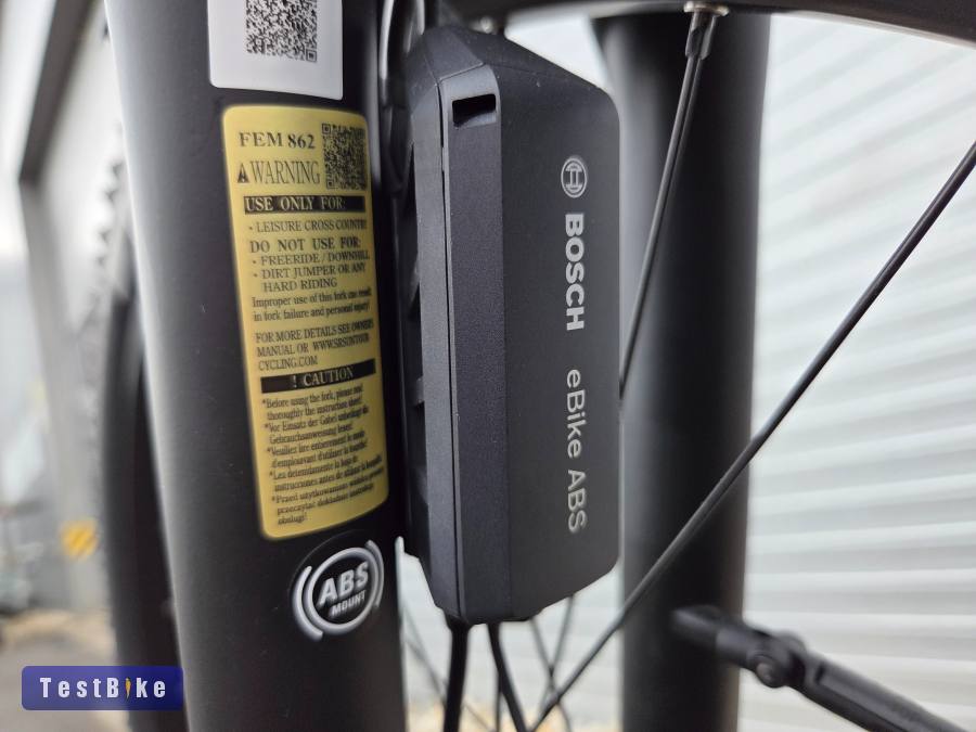 0km Kalkhoff csúcskategóriás trekking ebike bosch cx 750 ABS