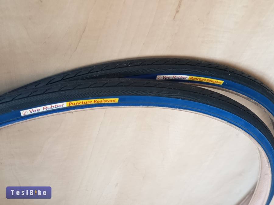 1 pár Fixi, Verseny Vee Rubber Puncture Resistant kék-fekete