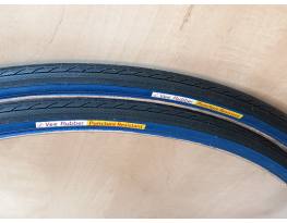 1 pár Fixi, Verseny Vee Rubber Puncture Resistant kék-fekete