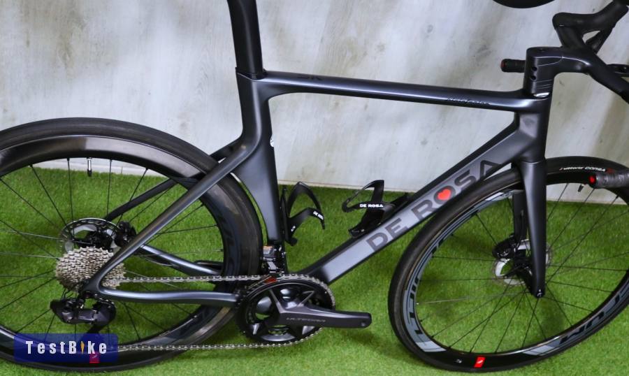 10.04ig 1,72M! 0km csúcs DE ROSA PININFARINA SK Di2 2x12 WIND 55