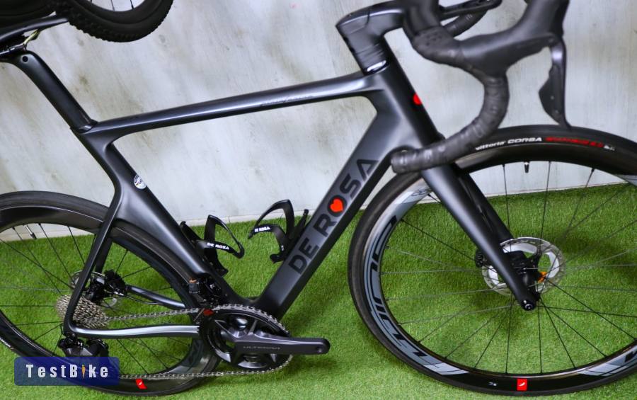 10.04ig 1,72M! 0km csúcs DE ROSA PININFARINA SK Di2 2x12 WIND 55