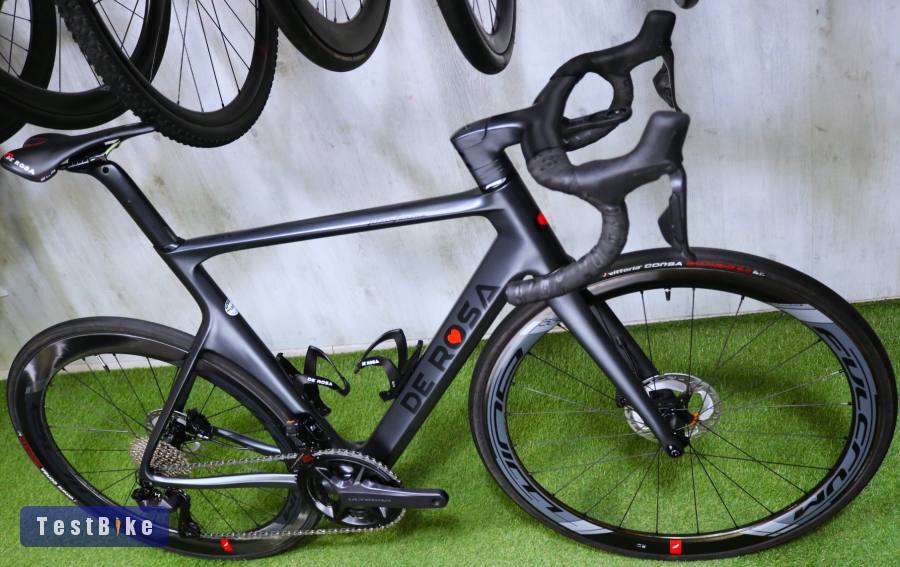 10.04ig 1,72M! 0km csúcs DE ROSA PININFARINA SK Di2 2x12 WIND 55